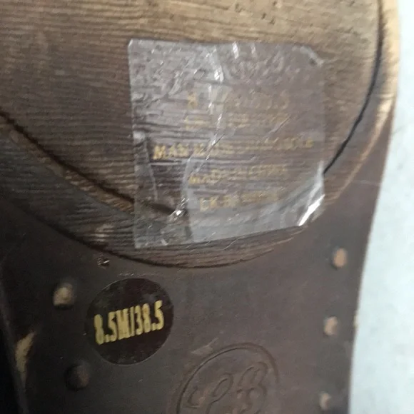 LUCKY BRAND | Black Perforated Leather Ankle Boots Booties Size 8.5 - Picture 6 of 6